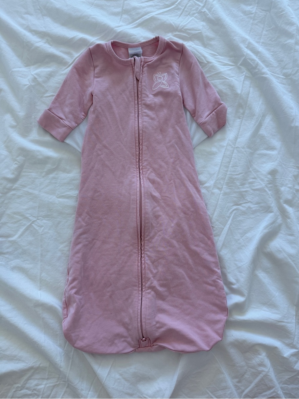 The butterfly swaddle